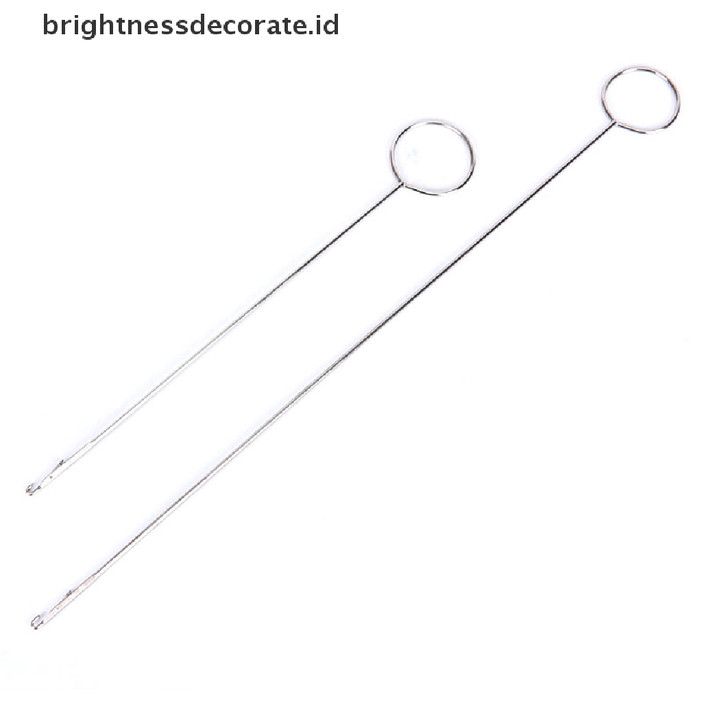 [birth] Stainless Steel Sewing Loop Turner Hook Needle Embroidery DIY Needlework Tools [ID]