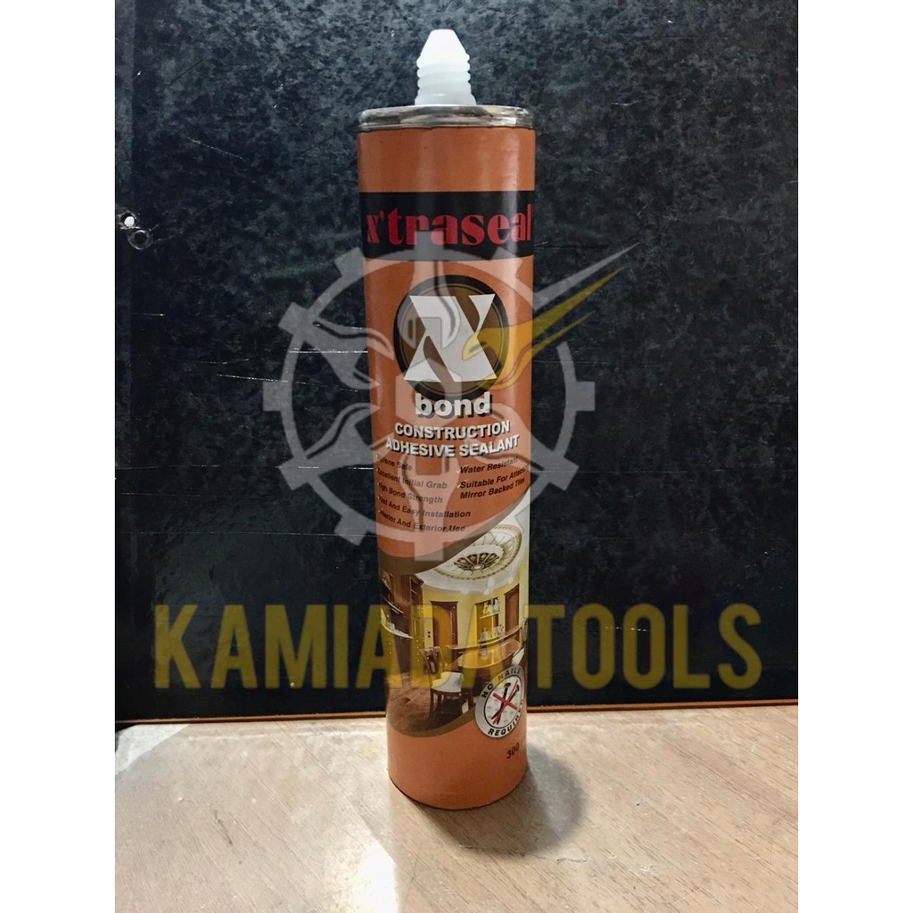 

Xtraseal Adhesive Sealant XBond/Lem Konstruksi