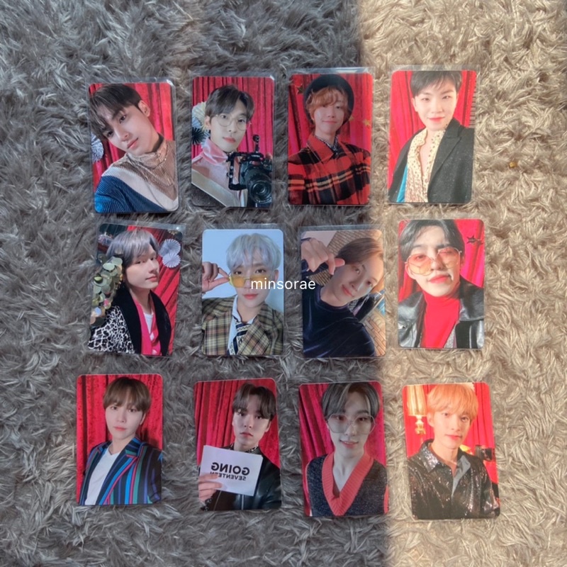 SEVENTEEN PC Going Magazine Gomagz - Black Version