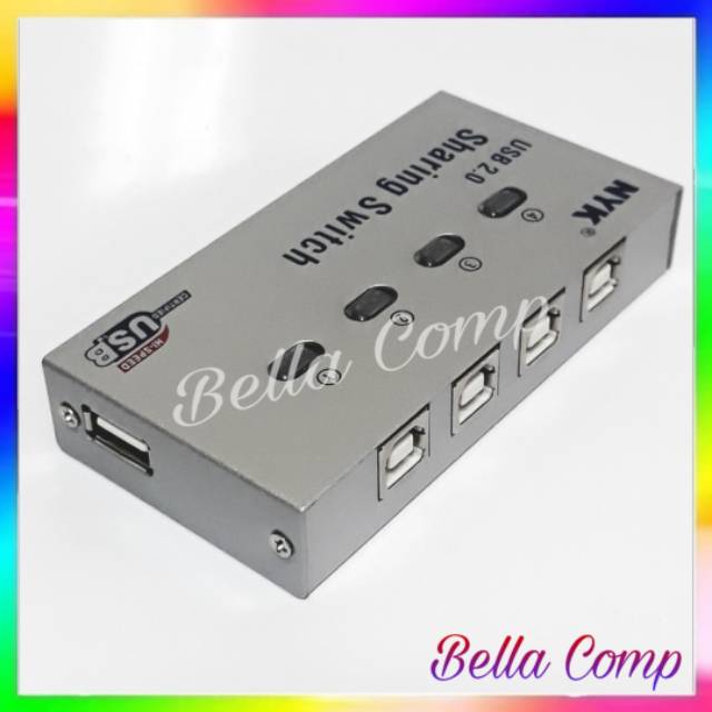 AUTO SWITCH PRINTER 1-4 USB / SHARING SWITCHER 1-4 USB / AUTO SWITCH 4 port