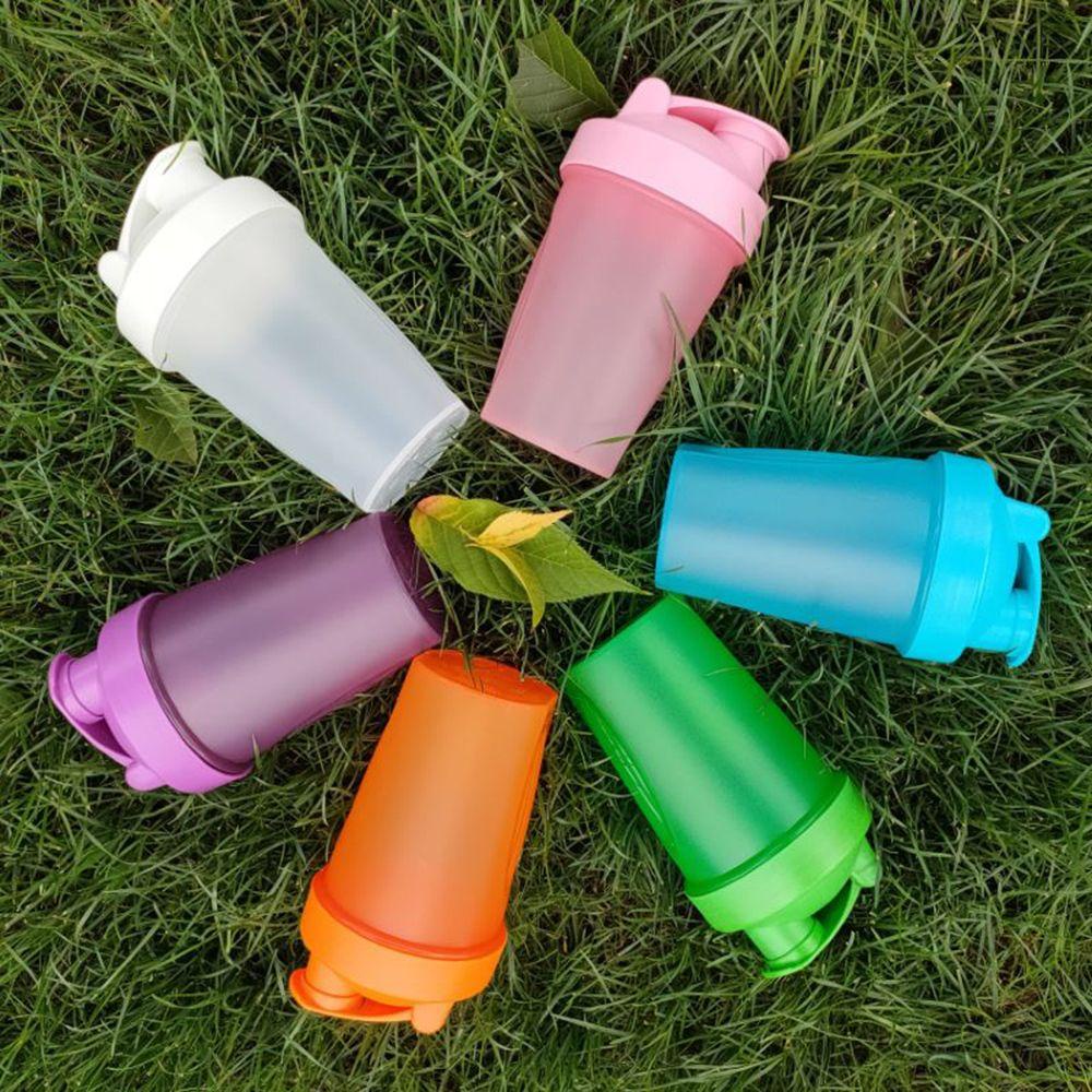 Solighter Water Cup Plastic Protein Olahraga Shaker