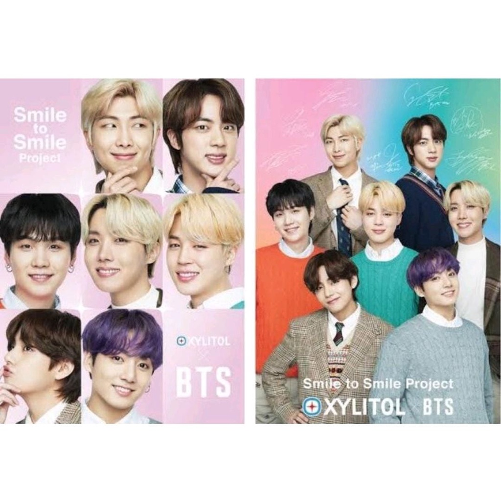 Xylitol Poster BTS / BTS Poster Xylitol Limited Edition