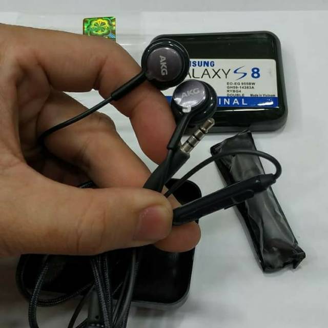 headset samsung s8 jack 3,5mm AKG suara super mantap ORIGINAL universal