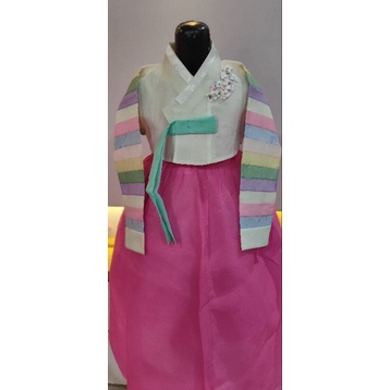 hanbok anak 7-8 tahun Rembo