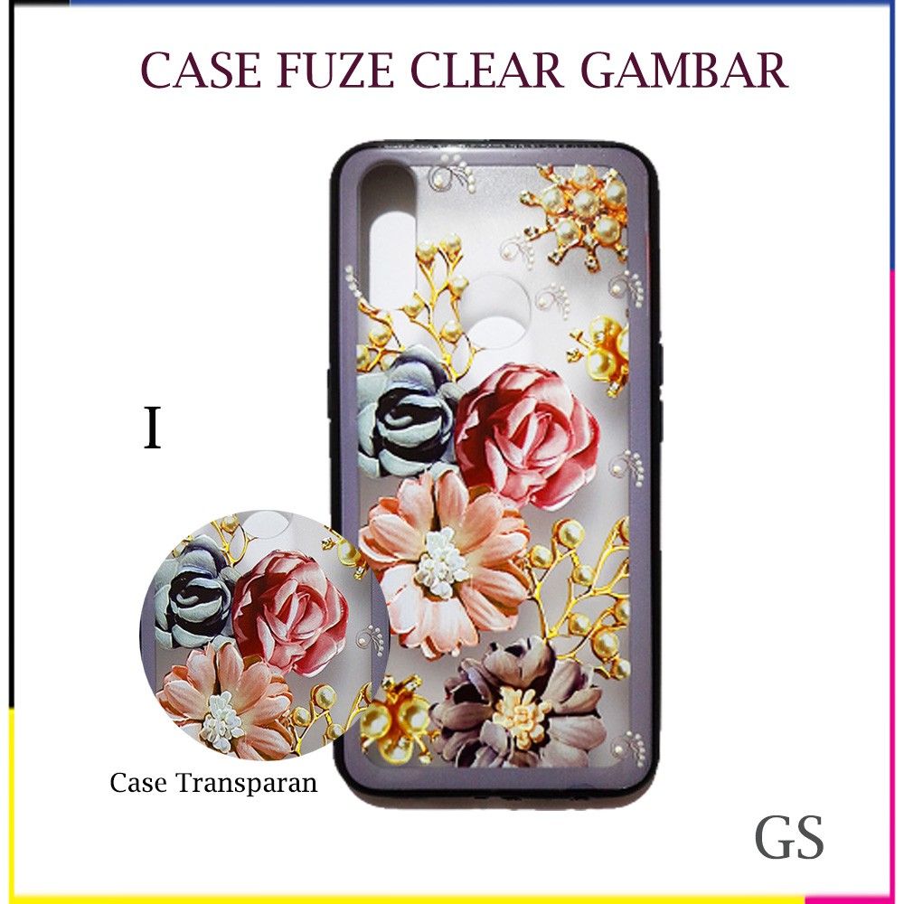 Casing Import VIVO Y30 Y50  V15 PRO  V11  Y11 Y12 Y15 Y17  Y19 Y1S Y91C  Y91 Y95 Fuze Clear Karakter