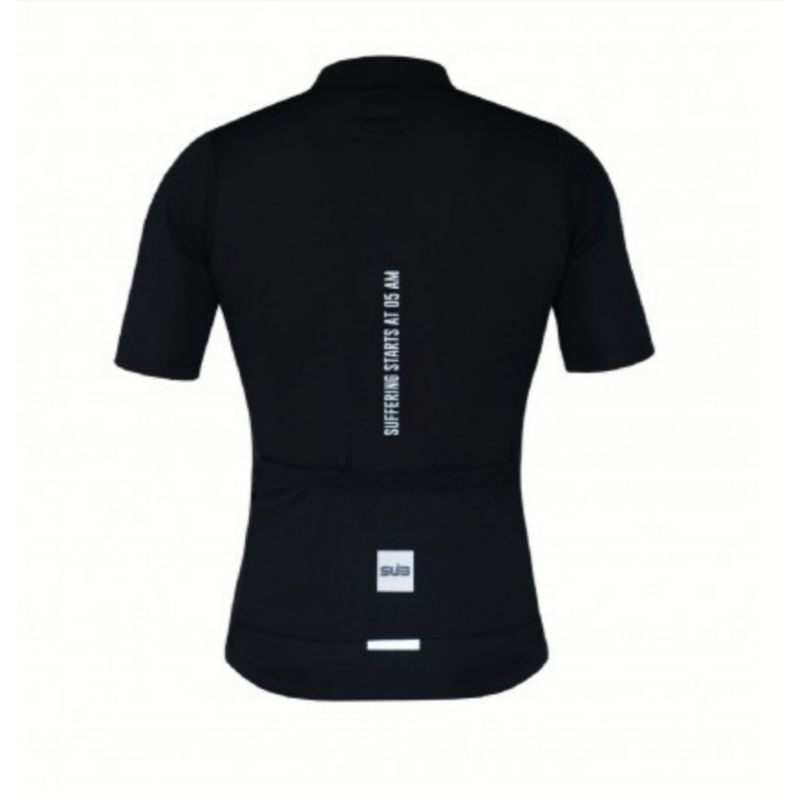 PROMO [COD] JERSEY SEPEDA SUB JERSEY 05AM BLACK ORIGINAL SIZE S
