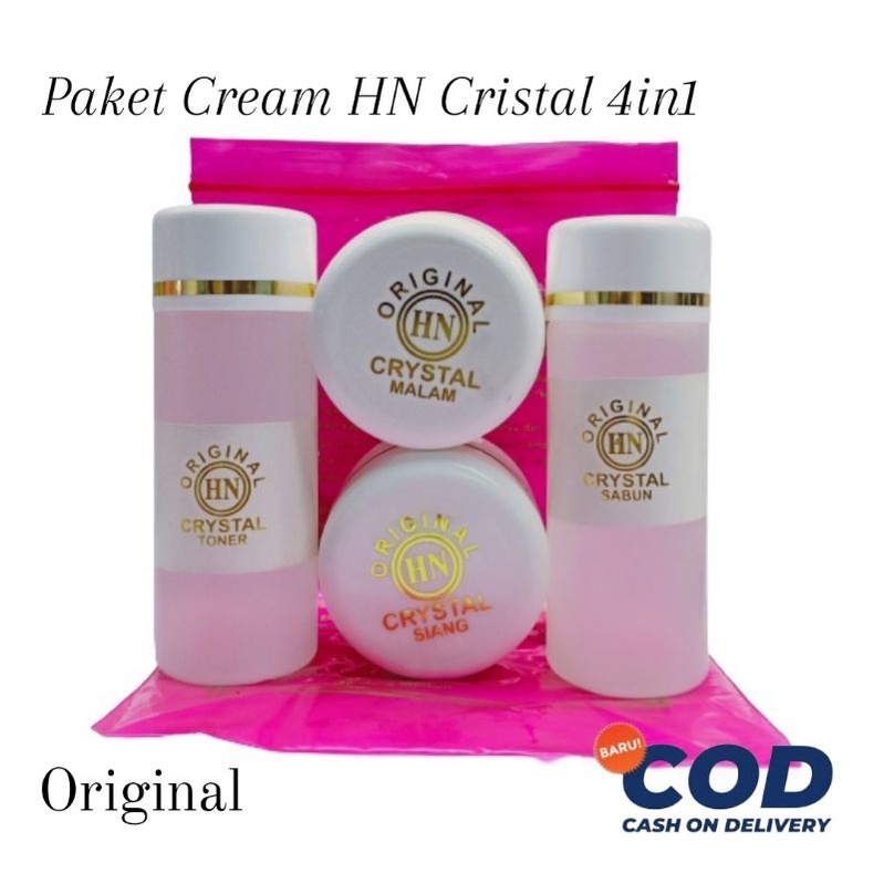 Cream Racikan HN Cristal 4in1 | Cream Wajah Hn 15 gr