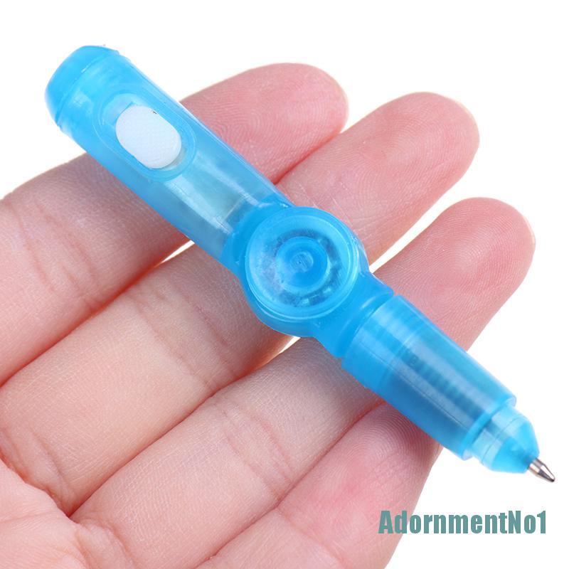 (AdornmentNo1) Pulpen Dengan Lampu LED Warna-Warni