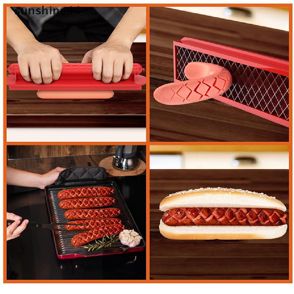 Sunshine Alat Pengiris Hot Dog / Hot Dog / Sosis Portable