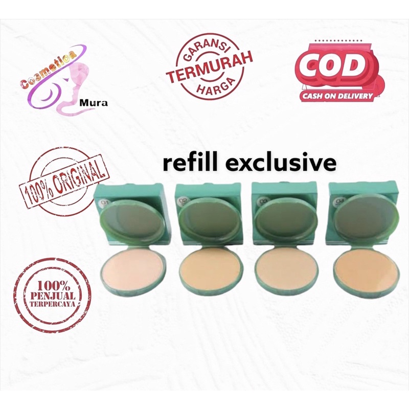 [ refill ] wardah exvlusive two way cake Refill || wardah refill exclusive two way cake ( TWC )