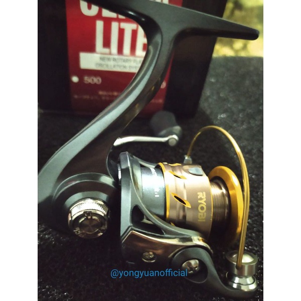 REEL RYOBI ULTRA LITE 800 NEW ROTARY FLAT OSCILLATION SYSTEM & POWER HANDLE