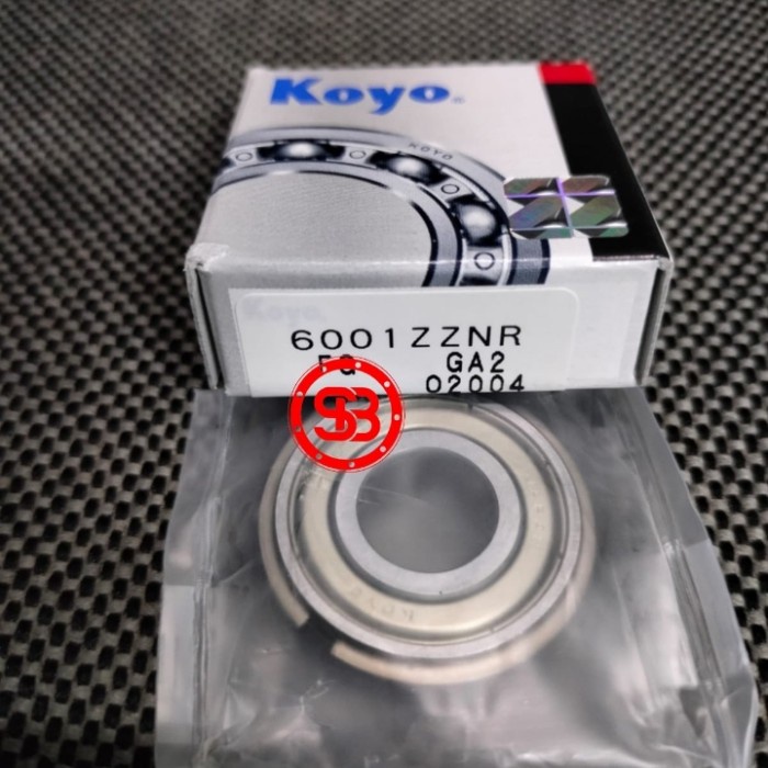 Bearing 6001 ZZ NR / 6001 ZZNR KOYO JAPAN ORIGINAL