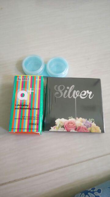 Softlens X2 Ice Silver 02 Cloudy Grey