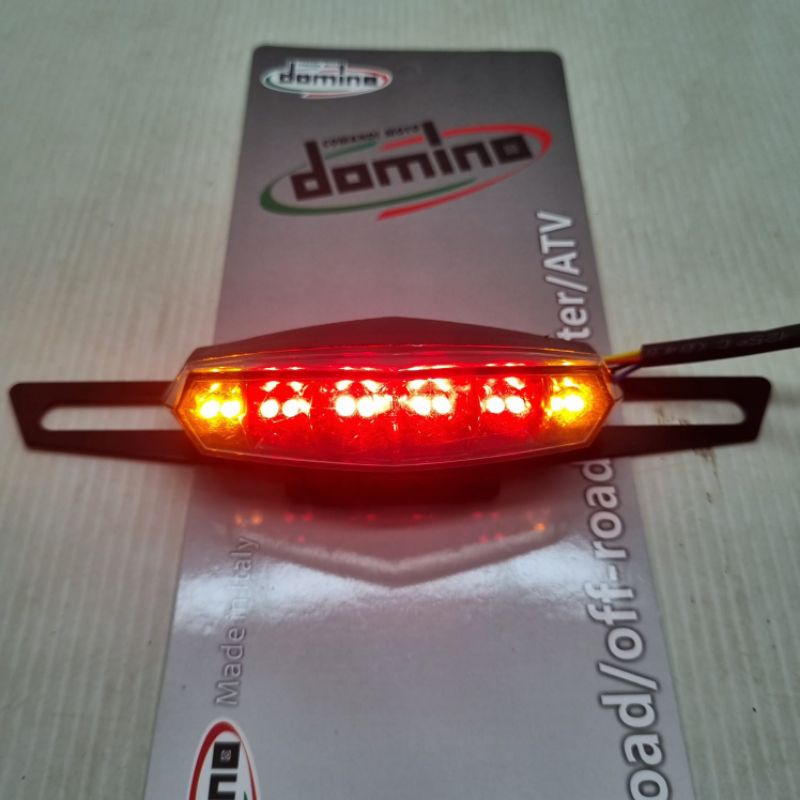 lampu stop breket 3 in l lampu breket variasi stop lamp belakang plus sen model klx PNP klx rx king cb universal