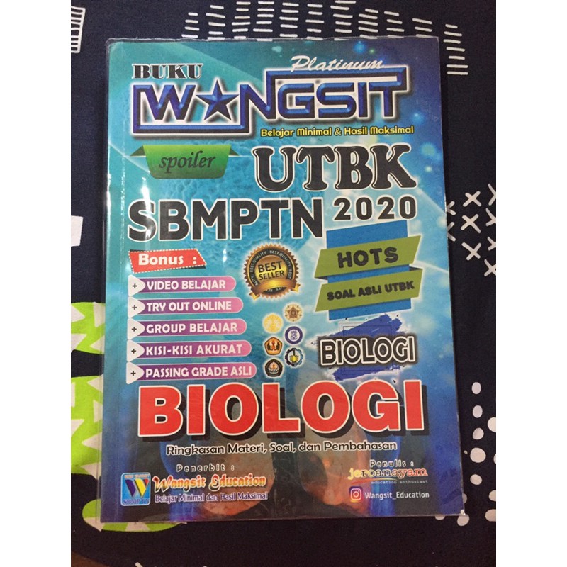 BIOLOGI WANGSIT PLATINUM 2020 by Jeroan Ayam
