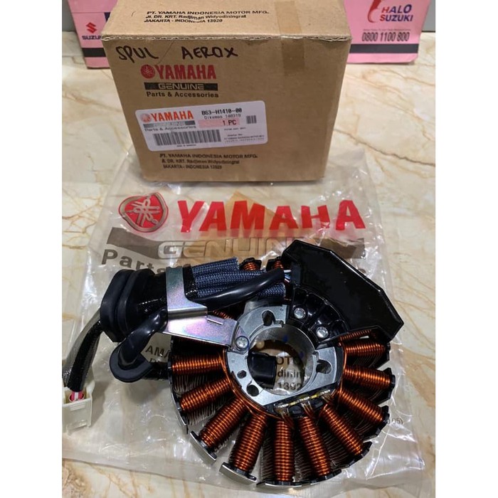 Jual Spull Spul Stator Assy Yamaha Aerox 155 B63-H1410-00 Indonesia|Shopee  Indonesia
