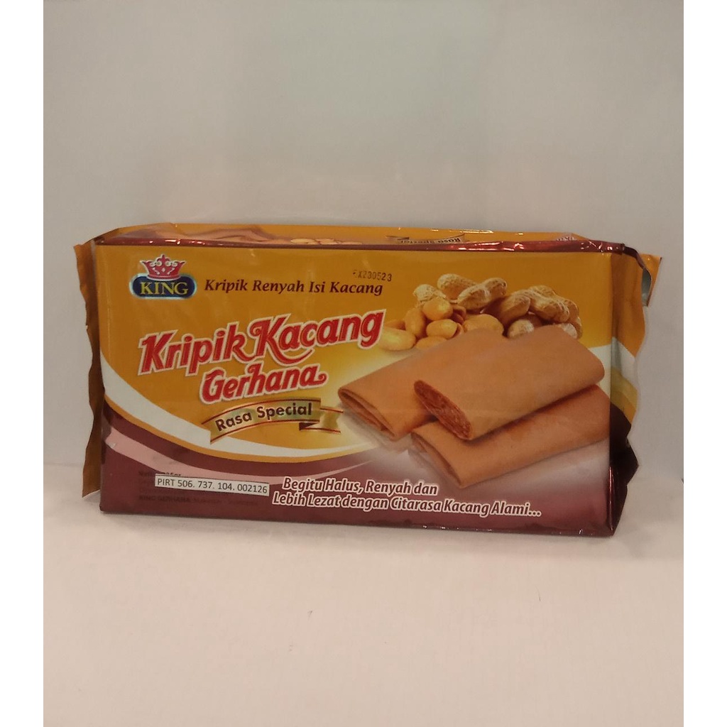 

Kripik Kacang Oleh Oleh khas Makassar Gerhana 150gr