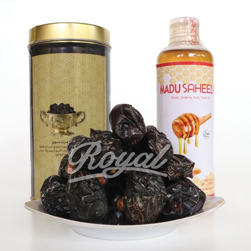 

Paket Nutrisi Ibu Hamil, Kurma Ajwa 330 gr + Madu Murni 340 gr
