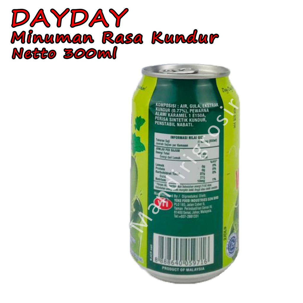 Winter Melon *Day Day * Minuman berperisa Kundur * 300ml