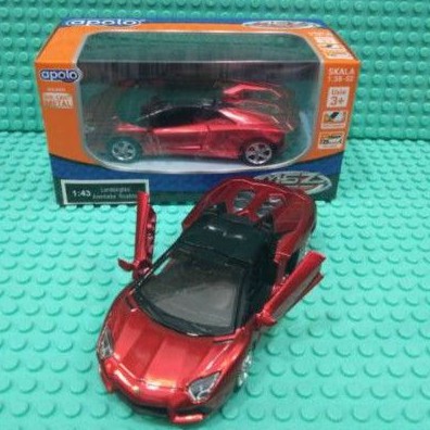 Mainan Diecast Mobil Apolo Lamborghini Aventador - Mainan anak diecast Lamborghini Aventador