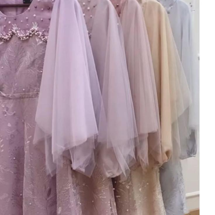 MODEL BARU GAMIS BURKAT LUNA  GAUN MAXI DRESS BRUKAT FASHION CEWEK SERAGAM WANITA REMAJA DRES BROKAT