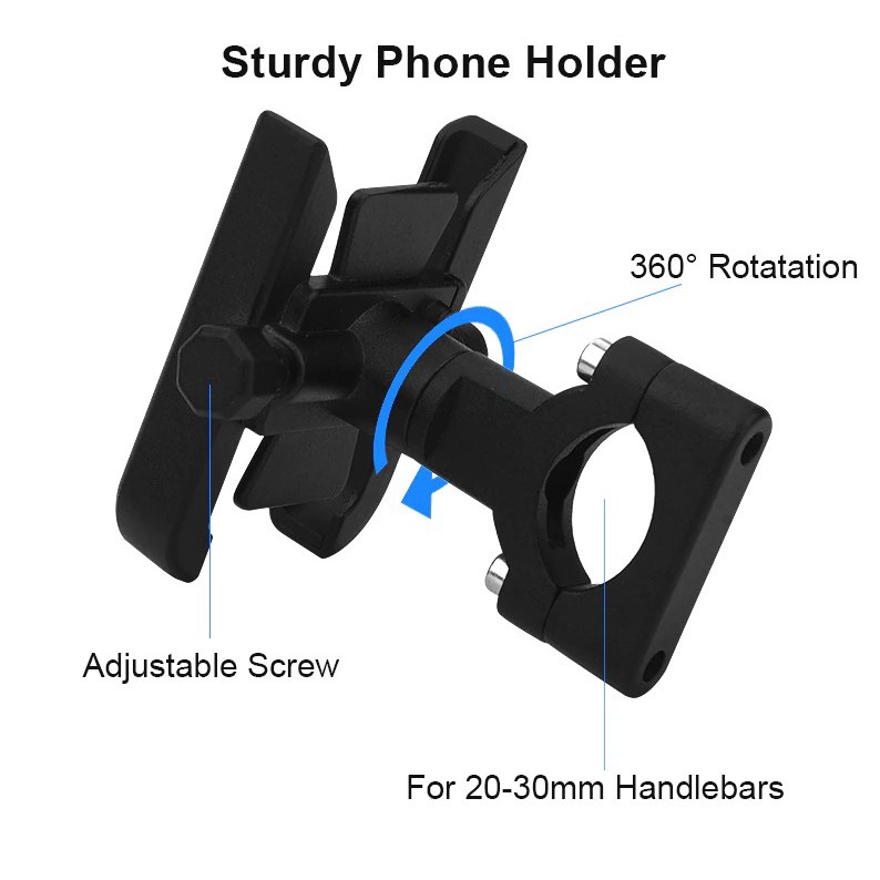 Phone holder Motor STANG tatakan penahan tempat stand hp di motor original anti slip NB12