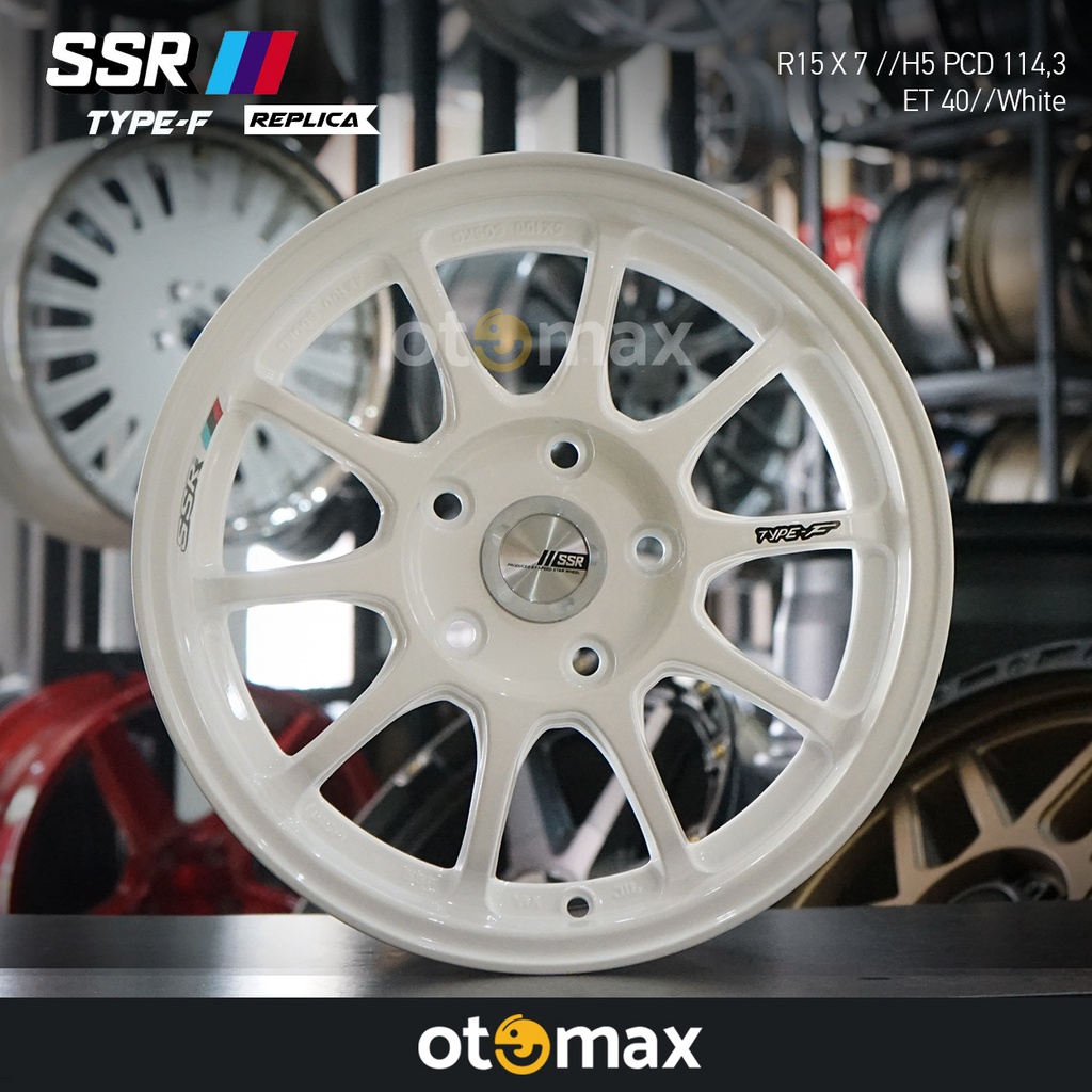 Velg Mobil SSR Type F Ring 15 H5 White