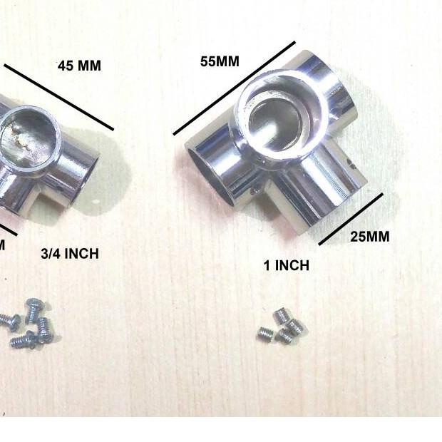 ℮ Join Pipa / Sambungan Pipa 4 Cabang 1 Inch ✸