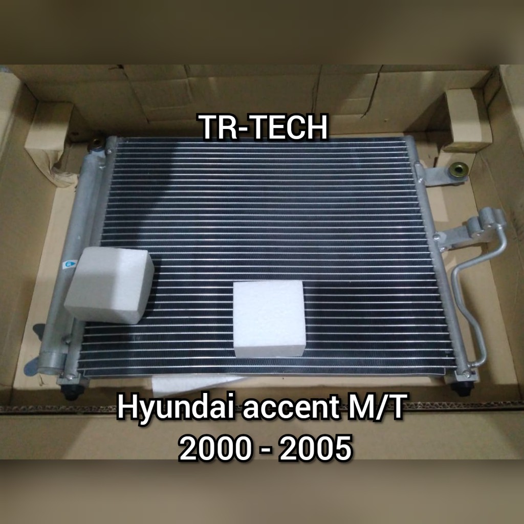 Condensor Hyundai accent manual 2000 - 2005 / kondensor accent PACO