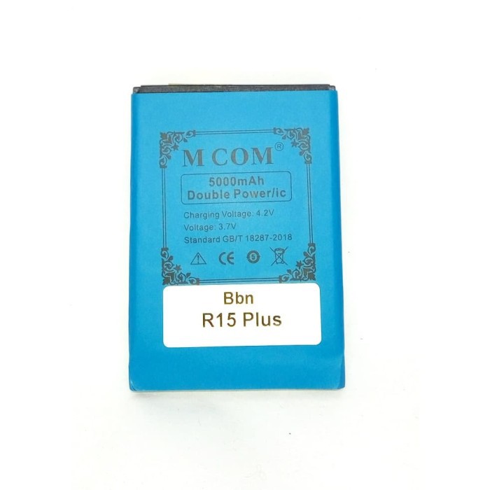 Battery Batre Baterai Double Power Mcom BBN R15 Plus