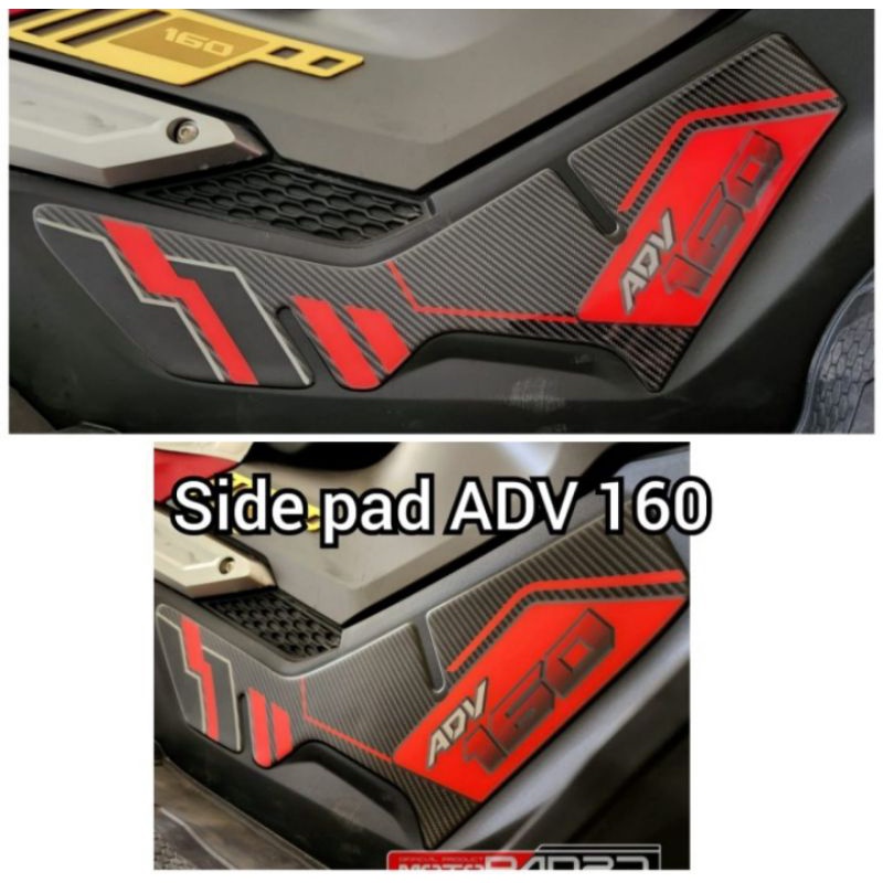 Stiker resin sidepad Honda Adv 160 premium