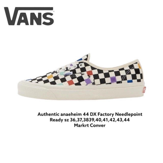 Vans authentic Anaheim Factory 44 Dx Checkerboard Original