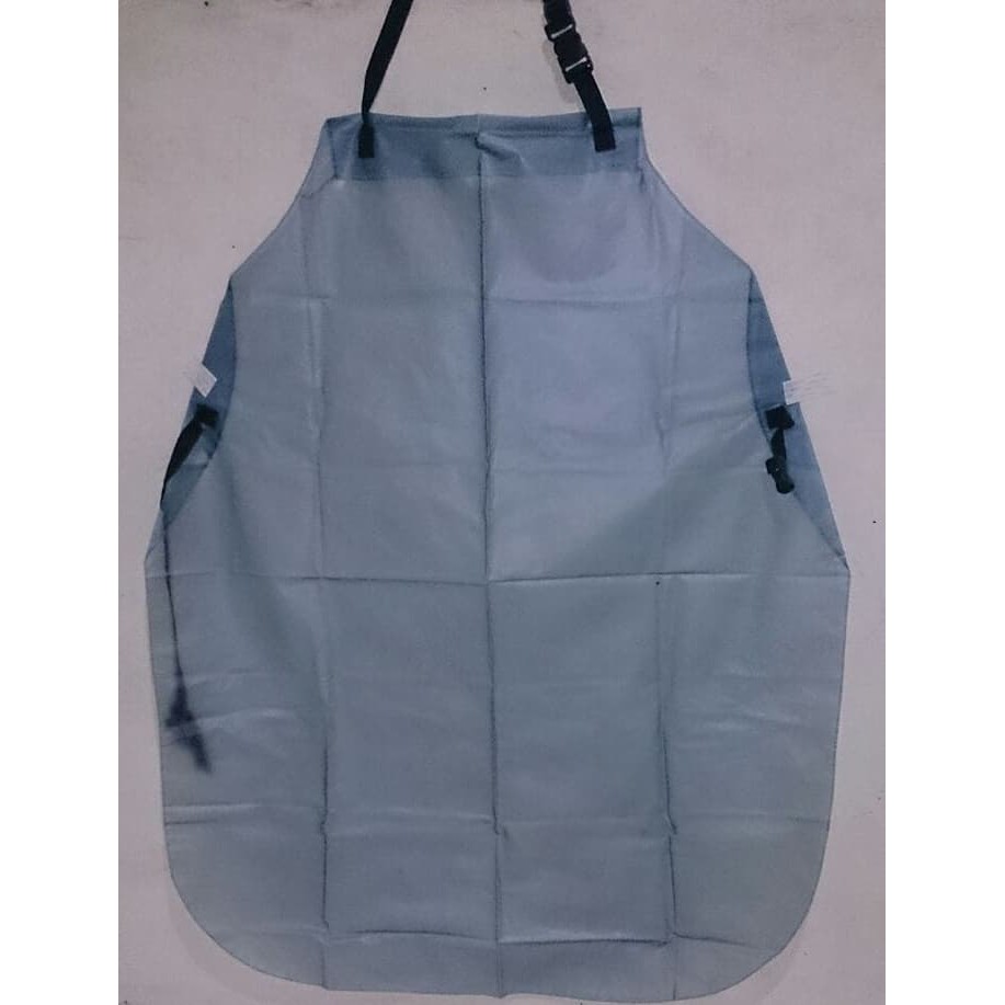 Best Seller APRON FULL TAHAN AIR/ CELEMEK FULL ANTI AIR / CELEMEK APRON VINYL BIRU