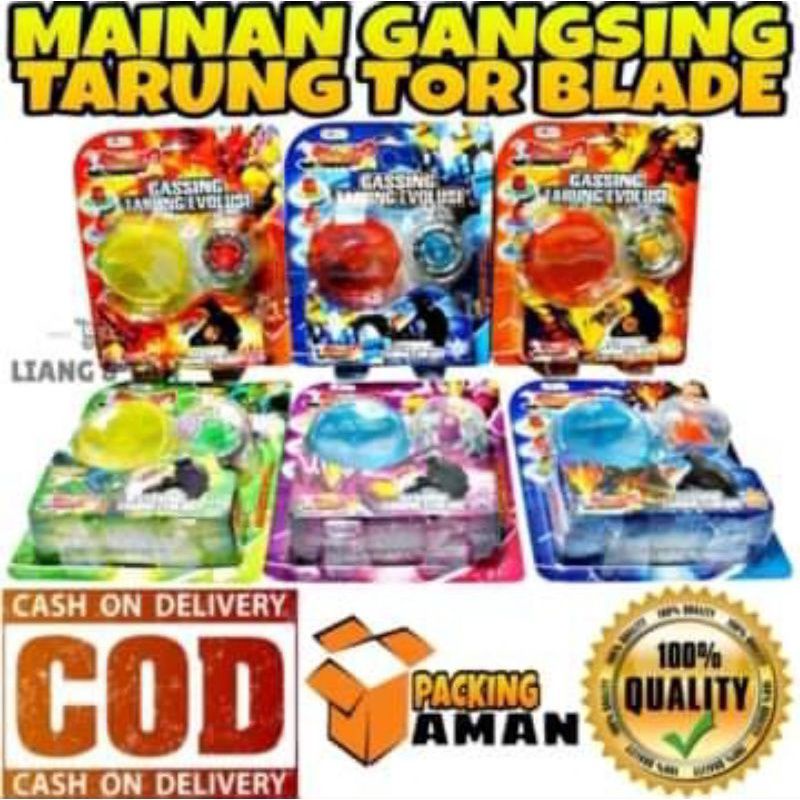 Gasing petarung mainan gasing torblade