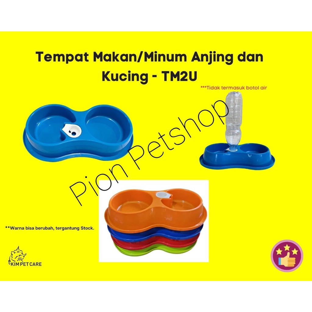 Tempat Makan Minum Anjing Kucing - TM2U