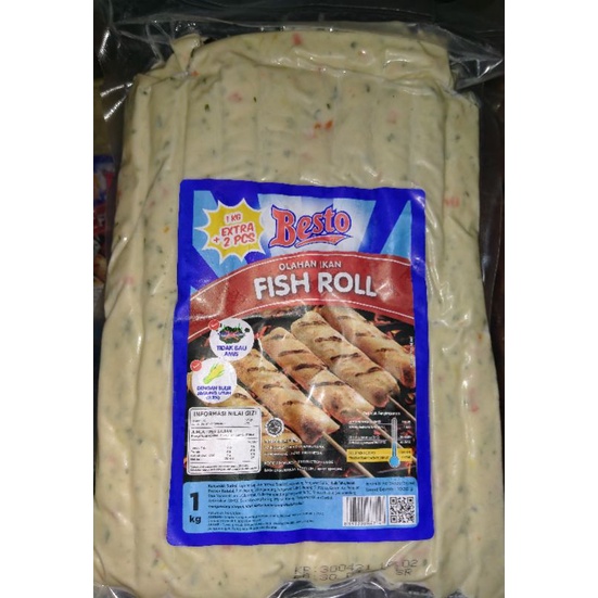 Fish Roll Bakar Besto 1kg