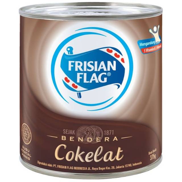 

Susu bendera Frisian Flag Kental Manis Coklat 370G - Bloralapak