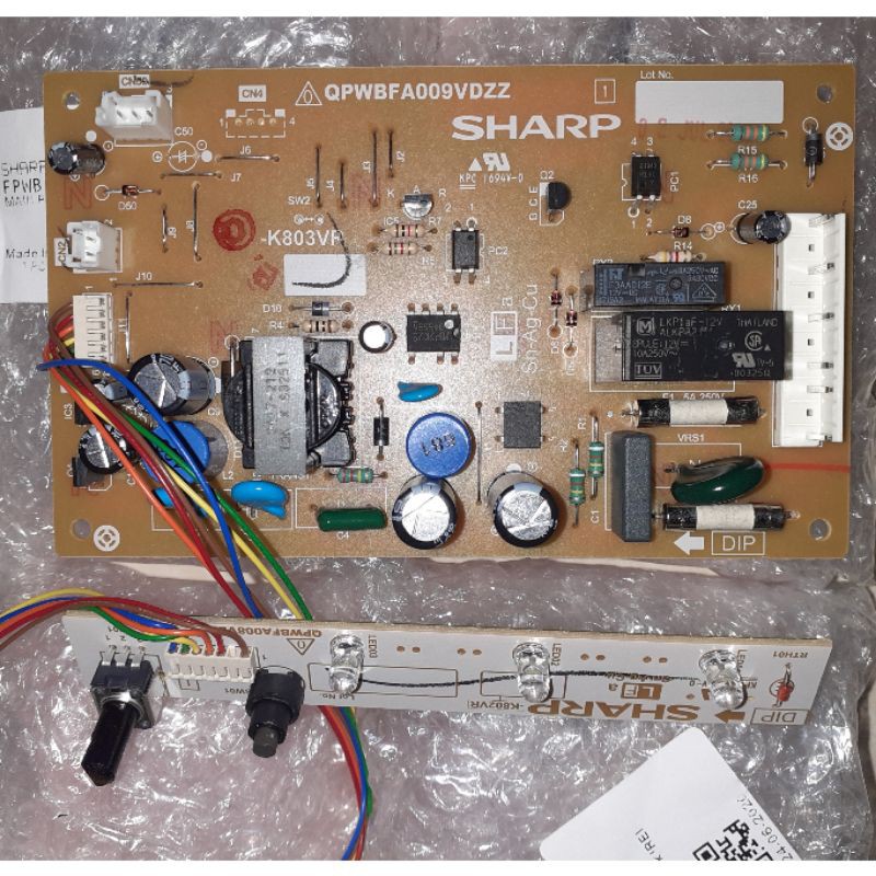 Modul pcb KULKAS SHARP SJ 420 SJ 450 SJD18 BIG KIREI PLASMA CLUSTER ORIGINAL