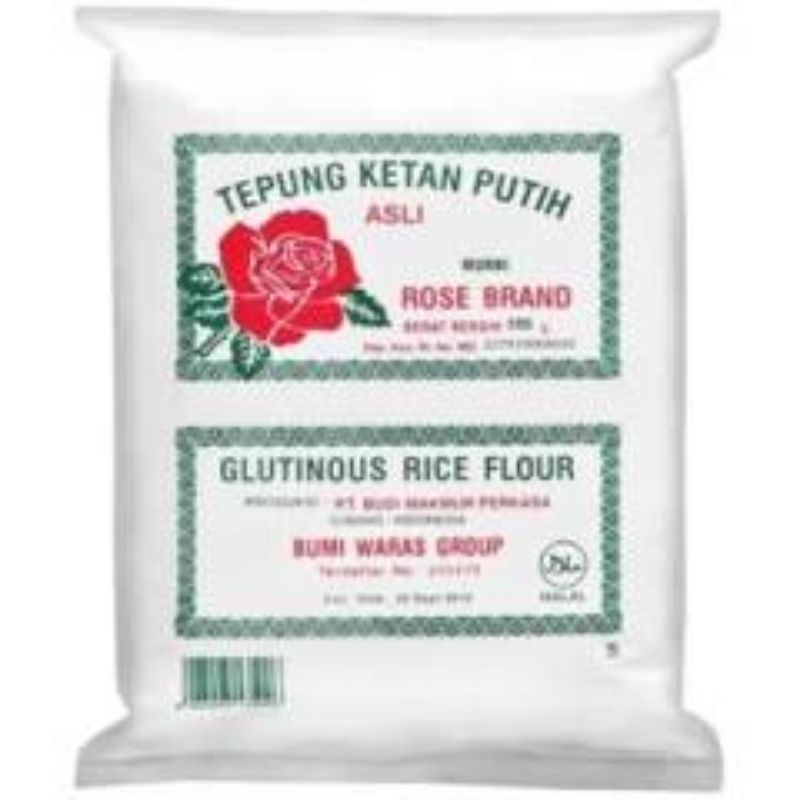 

Tepung Ketan Rose Brand 500gr