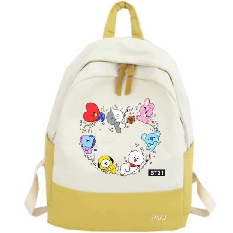 tas BTS 21 tas sekolah anak perempuan