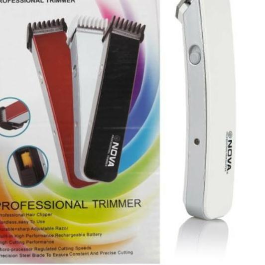 ➺ CUKURAN JENGGOT CUKURAN KUMIS MESIN CUKUR RAMBUT NOVA NS-216 ➢