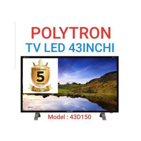 POLYTRON LED TV 43 INCH PLD 43D150