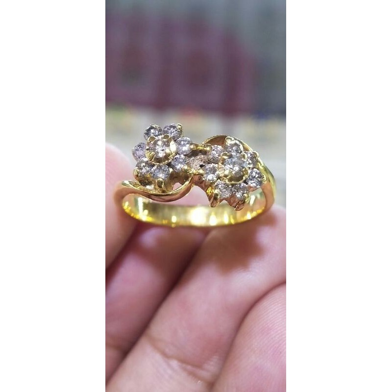cincin emas berlian