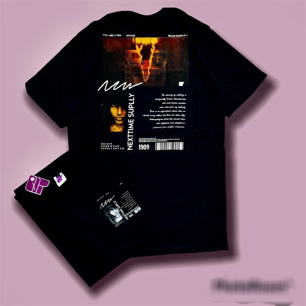 KAOS DISTRO SEVENKEY - GROSIR KAOS BANDUNG TSHIRT ATASAN PRIA COMBED SURFING SEVEN KEY/Next Time