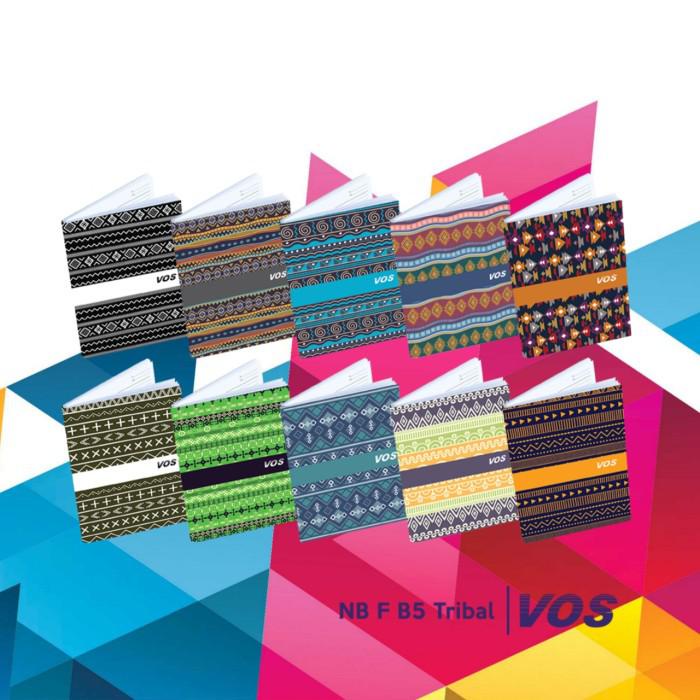 

Notebook / Vos Buku Tulis F B5 Tribal Isi 10
