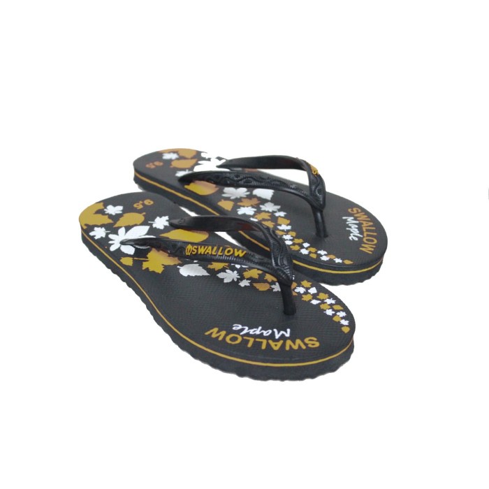 PROMO Sandal Jepit / Sendal Jepit / Sandal Pantai Swallow Maple - 9.5, Merah