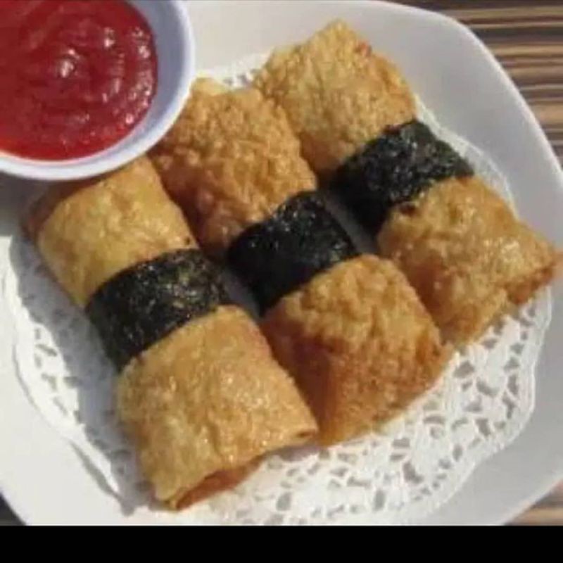 Tofu Skin Roll, Lumpia Udang, 10pcs, Makanan Ringan