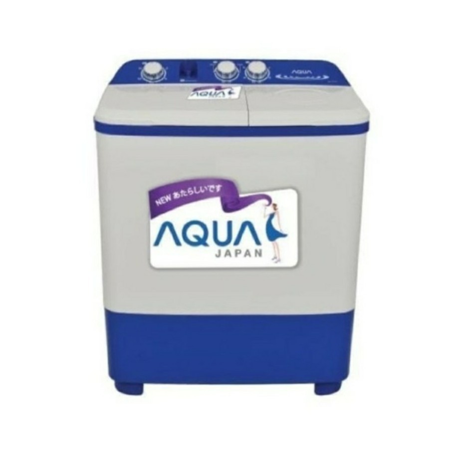 MESIN CUCI AQUA JAPAN QW-881XT / 2 TABUNG 8KG/QW 881 XT/MESIN CUCI AQUA/MESIN CUCI 8KG