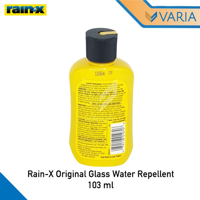 Rain-X Original Water Repellent 103 ml 3.5 fl oz Pelapis Kaca Anti Air