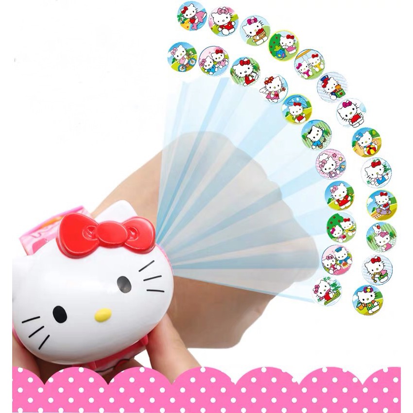 [ready stock]Jam tangan anak jam tangan laser proyektor boneka kepala jumbo karakter avengers 8527